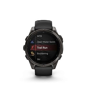 Garmin Fenix 8 Smart Watch 47 mm AMOLED Sapphire,Carbon grey DLC,Black/Pebble grey sil. band - Image 3