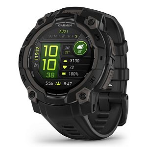 Garmin Instinct 3 Smart Watch 45 mm AMOLED Black with Black Band