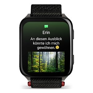 Garmin Venu X1 Smart Watch Black, Slate Titanium Caseback / Black ComfortFit Nylon Band - Image 4