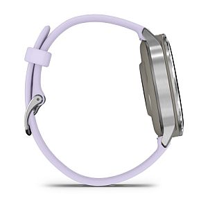 Garmin Venu 4 Smart Watch 41 mm Silver / Periwinkle Silicone Band - Image 4