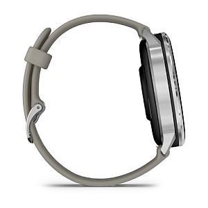 Garmin Venu 4 Smart Watch 45 mm Silver / Silver Gray Silicone Band - Image 4
