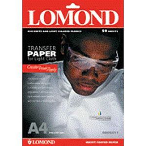 Lomond Thermotransfer Inkjet Paper A4, 10 sheets, for Light Fabrics - Image 3