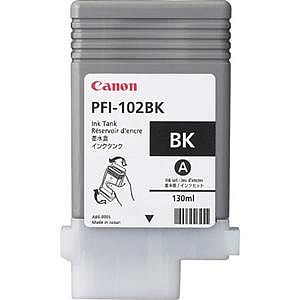 Canon PFI-102BK (0895B001) Ink Cartridge, Black - Image 3