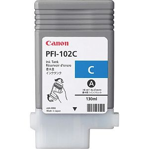 Canon PFI-102C (0896B001) Ink Cartridge, Cyan (SPEC) - Image 2
