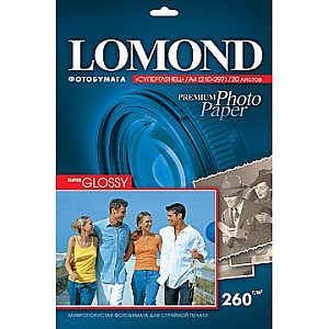 Lomond Premium Photo Paper Super Glossy 260 g/m2 A4, 20 sheets, Bright - Image 3