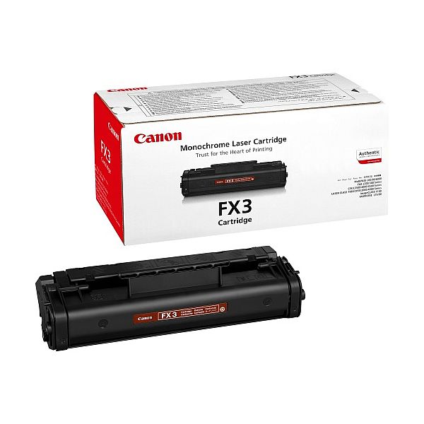 img393708 Canon FX3 (1557A003) Toner Cartridge, Black (B Grade) - Image 1