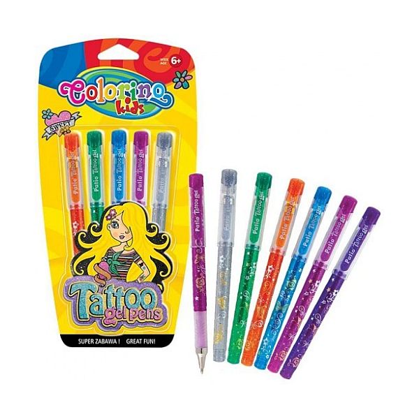 Colorino Kids Гель Татуировка 5 цветов блистер - Image 2