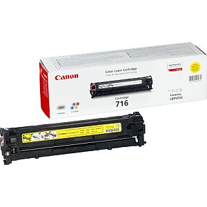 Canon CRG 716 (1977B002) Toner Cartridge, Yellow - Image 2