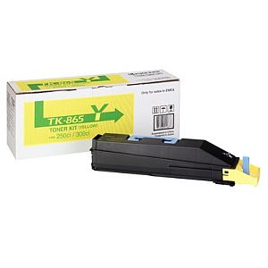Kyocera TK-865Y Toner Cartridge, Yellow - Image 2