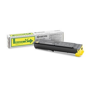 Kyocera TK-5215Y Toner Cartridge, Yellow - Image 3