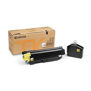 Kyocera TK-5270Y Toner Cartridge, Yellow - Image 3