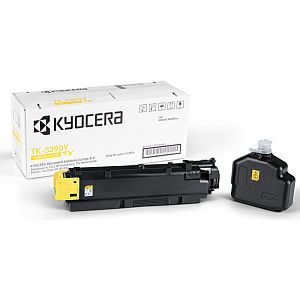 Kyocera TK-5390Y (1T02Z1ANL0) Toner Cartridge, Yellow - Image 2
