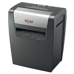 Rexel Momentum X308 Paper Shredder Particle-cut shredding 5x42mm P-3 15L, Grey/Black - Image 2