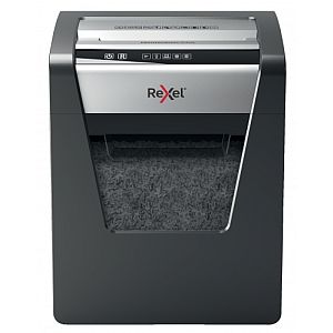 Rexel Momentum X415 Paper Shredder Cross shredding 4x40mm, P4, Grey/Black - Image 4