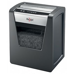Rexel Momentum X415 Paper Shredder Cross shredding 4x40mm, P4, Grey/Black - Image 3