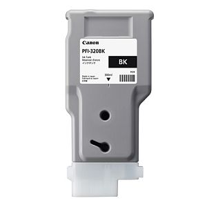Canon PFI-320BK (2890C001) Ink Cartridge, Black