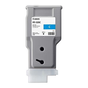 Canon PFI-320C (2891C001) Ink Cartridge, Cyan - Image 3