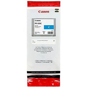 Canon PFI-320C (2891C001) Ink Cartridge, Cyan - Image 2