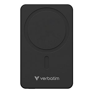Verbatim 32227 Charge 'n' Go Essentials Magnetic Wireless Power Bank 10000mAh, Black - Image 2