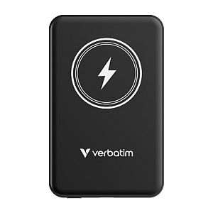Verbatim 32240 Charge 'n' Go Magnetic Wireless Power Bank 5000mAh, Black - Image 2