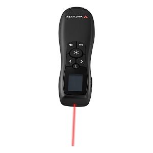 Verbatim 32364 Keynote Wireless Presenter with LCD Display and Red Laser Pointer, Black - Image 2