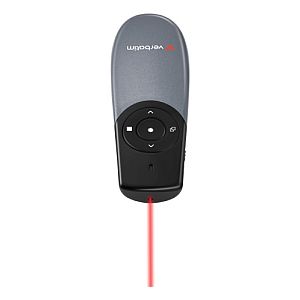Verbatim 32365 Focus Wireless Presenter with Red Laser Pointer, Grey/Black - Image 2