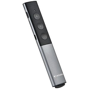 Verbatim 32366 Agenda Wireless Presenter with Red Laser Pointer, Grey/Black