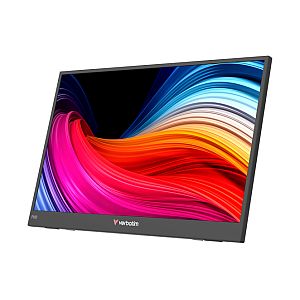 Verbatim 32401 Portable Monitor LIGHT 15.6'' IPS FHD 1920x1080 10ms 250cd/m2 60Hz, Black
