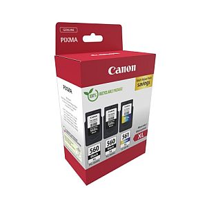 Canon PG-560XL/CL-561XL (3712C009) Ink Cartridge Multipack, BK/CMY - Image 2