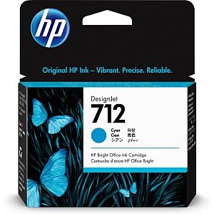HP 712 (3ED67A) Ink Cartridge, Cyan - Image 3