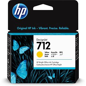 HP 712 (3ED69A) Ink Cartridge, Yellow - Image 3
