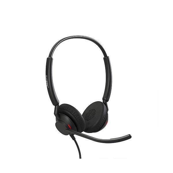 img9258 Jabra Engage 40 MS Stereo Inline Link Wired Headset, USB-C/USB-A, Black - Image 1