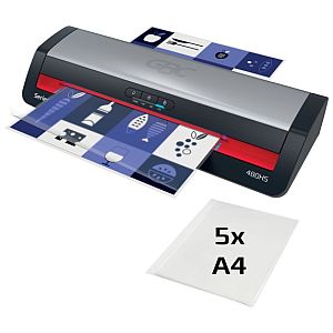 GBC 480HS Office Laminator A3, 800 mm/min, Black/Gray - Image 2