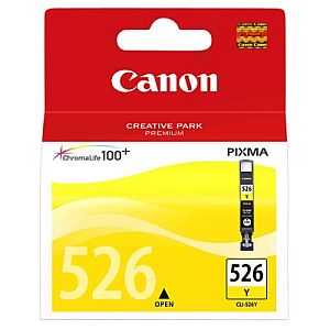 Canon CLI-526 Y (4543B001) Ink Cartridge, Yellow
