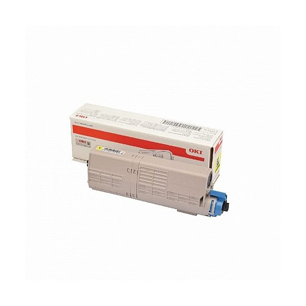 img705142 OKI MC532 (46490401) Toner Cartridge, Yellow - Image 1