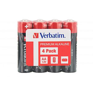 Verbatim 49501 Alkaline Batteries AA LR6 (4 pcs/Pack) - Image 2