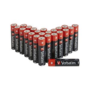 Verbatim 49505 Alkaline Batteries AA LR6 (24 pcs/Pack)