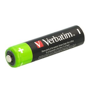 Verbatim 49514 Rechargeable Batteries NiMH AAA HR03 950mAh (4 pcs/Pack) - Image 3