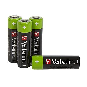 Verbatim 49517 Rechargeable Batteries NiMH AA HR6 2500mAh (4 pcs/Pack) - Image 4