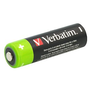Verbatim 49517 Rechargeable Batteries NiMH AA HR6 2500mAh (4 pcs/Pack) - Image 3