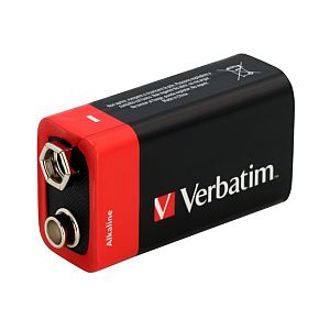 Verbatim 49924 Alkaline Battery 9V (Hangcard) (1 pc/Pack) - Image 2