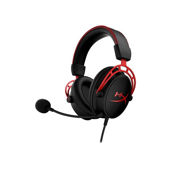 img346867 HyperX Cloud Alpha Wired Gaming Headset 3.5 mm jack, Black-Red - Image 1