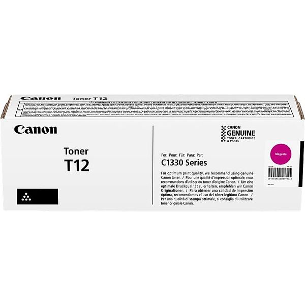 img756371 Canon Toner T12 (5096C006) Toner Cartridge, Magenta - Image 1