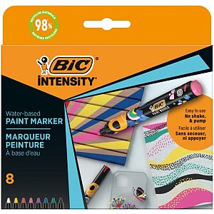 BIC Intensity Paint Marker 8 colours set - Image 2