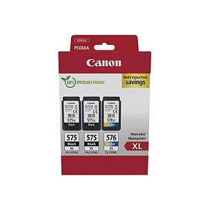 Canon PG-575XL/CL-576XL (5437C004) Ink Cartridge Multipack, BK/CMY - Image 2