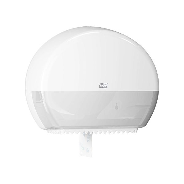 img174962 Toilet Roll Dispenser Tork Mini Jumbo T2, White - Image 1