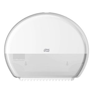 Toilet Roll Dispenser Tork Mini Jumbo T2, White - Image 2