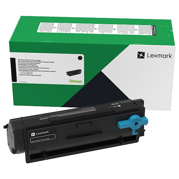 img85598 Lexmark 55B2000 Toner Cartridge, Black - Image 1