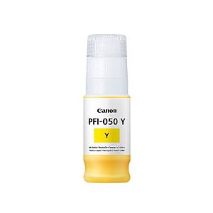 Canon PFI-050 Y (5701C001) Ink Refill Bottle, Yellow - Image 2