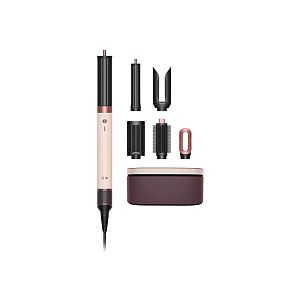 Dyson HS09 Airwrap Co-anda2x Straight+Wavy Hair Multi-Styler, Ceramic Pink/Rose Gold